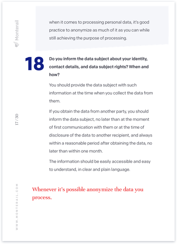 Question 18 in GDPR whitepaper