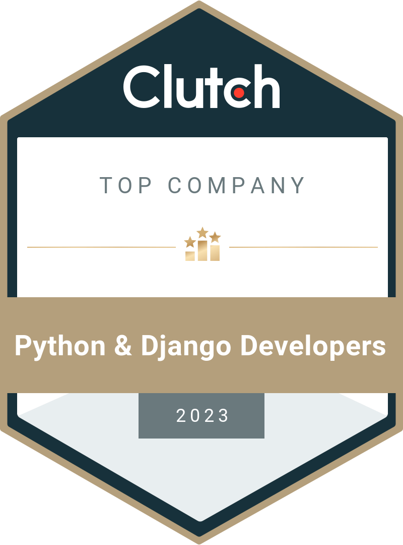 clutch 2023 - top company - python & django developers