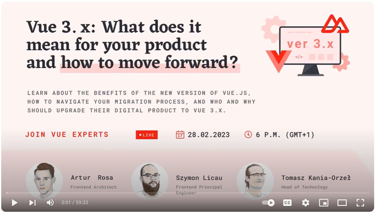 vue 2 to 3 migration Q&A session 