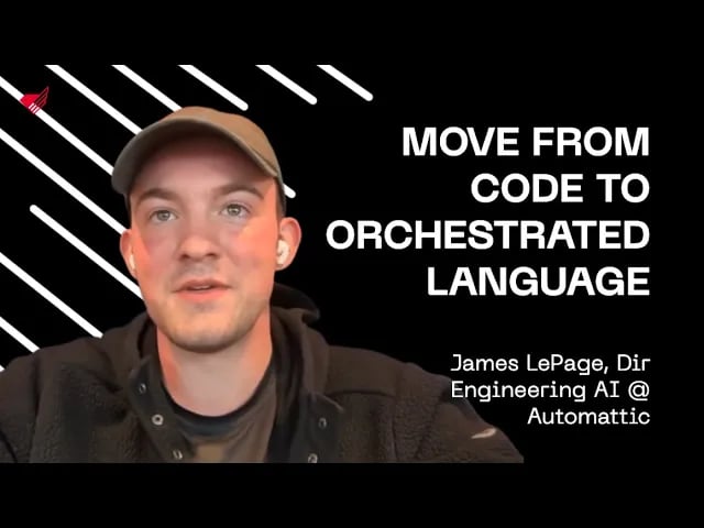 move from code to orchestrated language