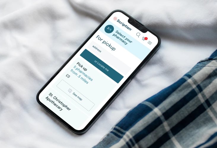 scription application screenshot