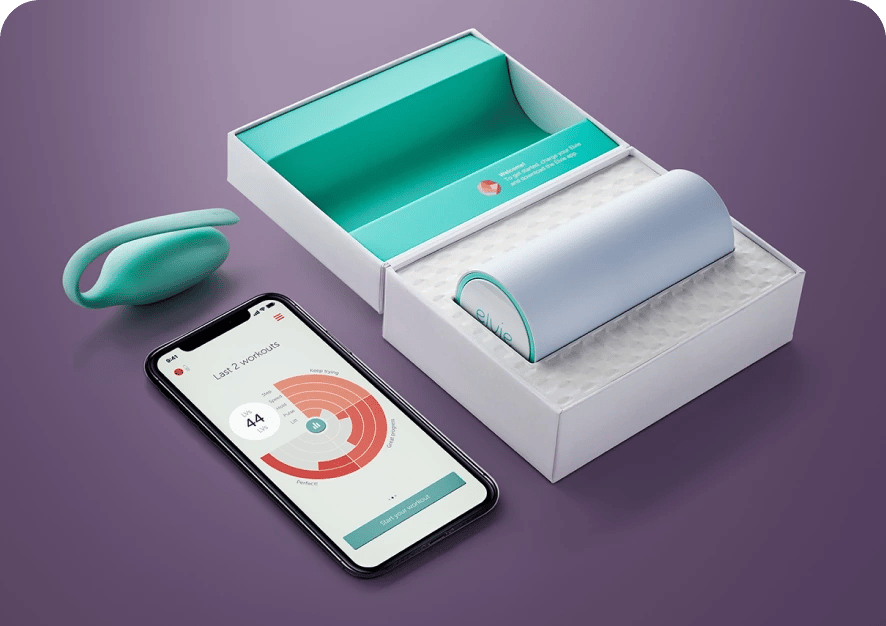 Elvie Trainer mockup