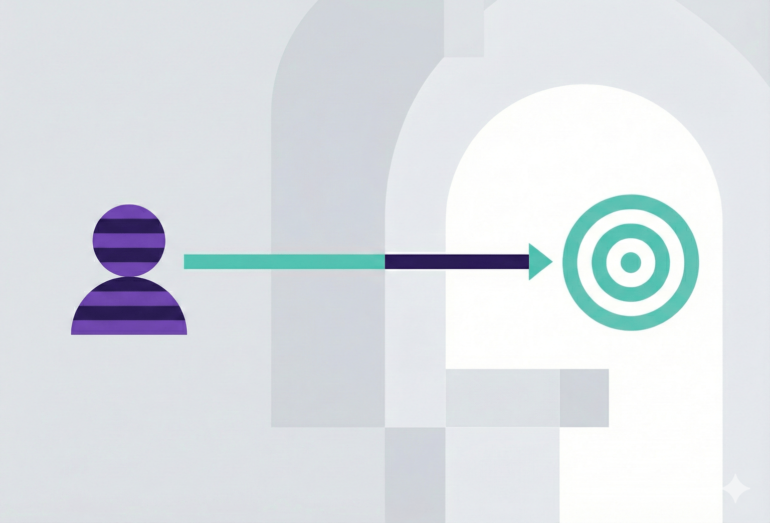 Abstract, minimalist image representing functional UX.