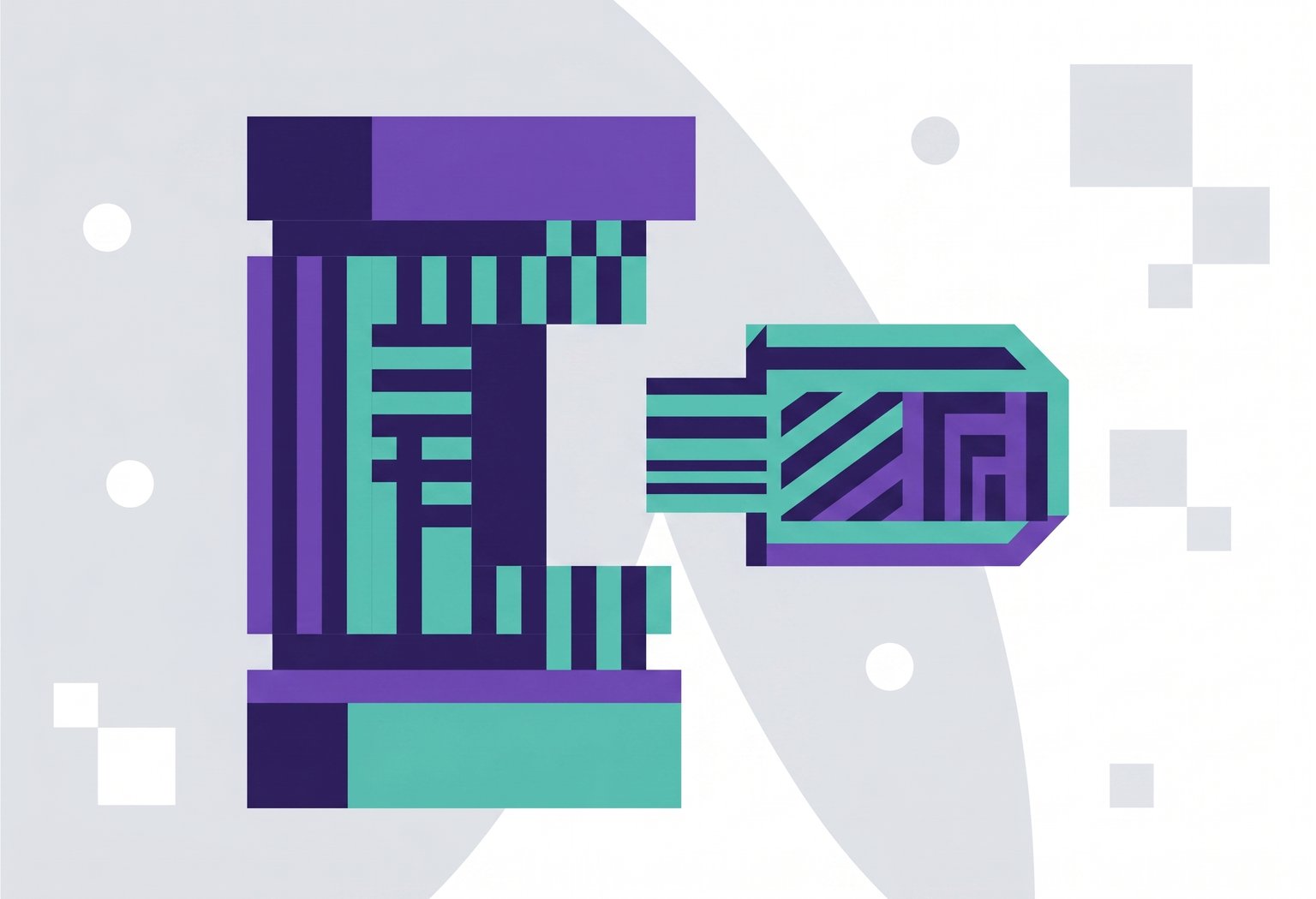 Abstract image representing IT staff augmentation.
