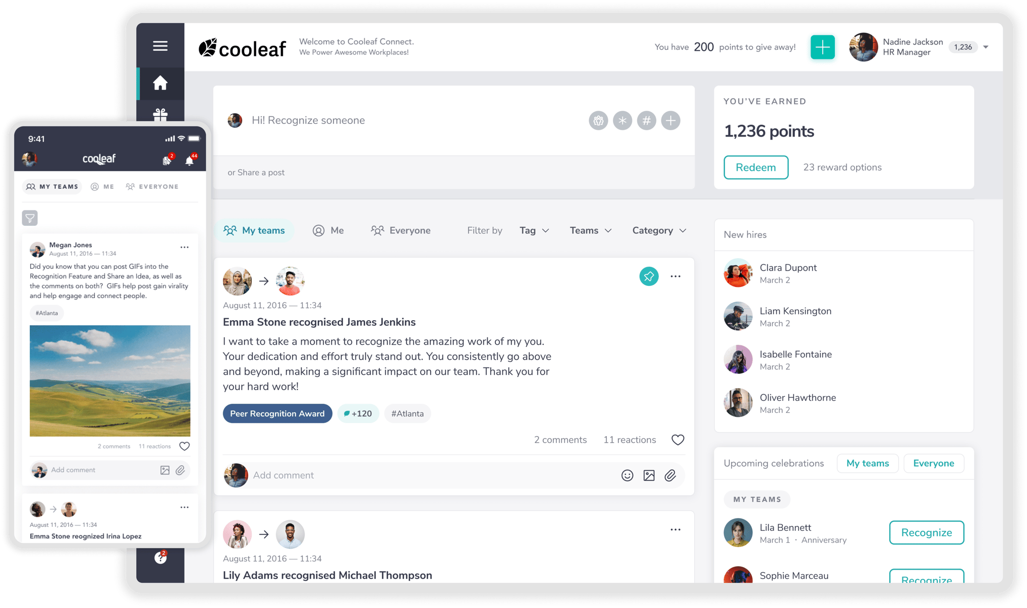 Cooleaf engagemtn survey AI-tool