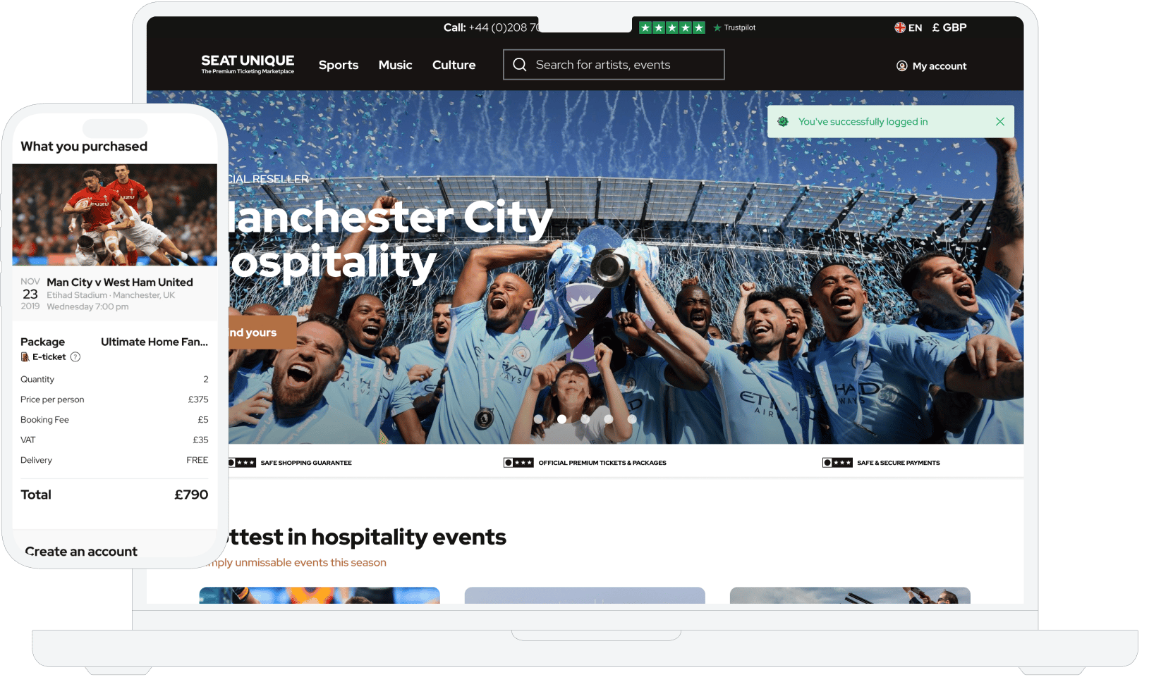 SeatUnique screenshot