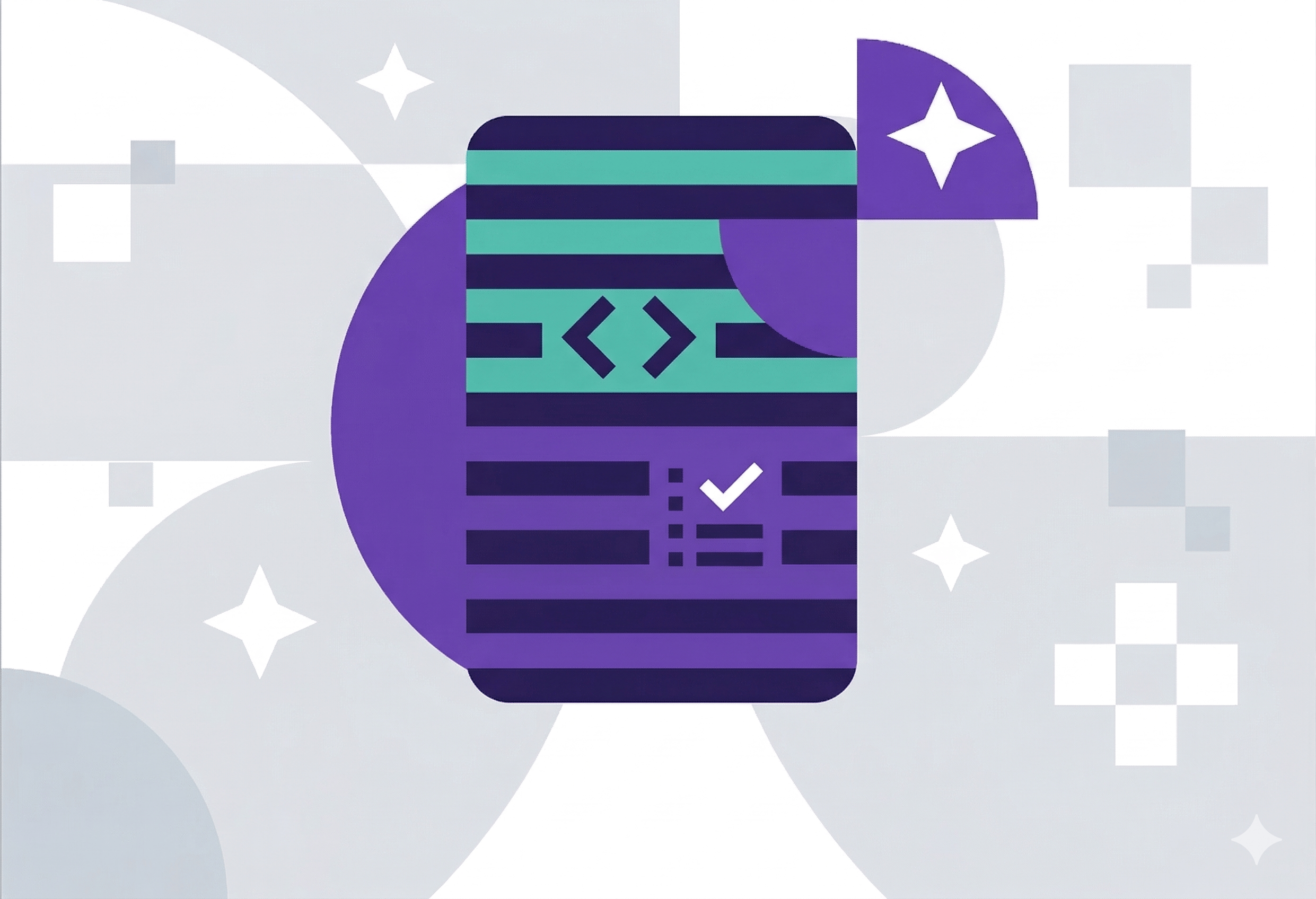 Abstract visualization of the topic of mobile app development.