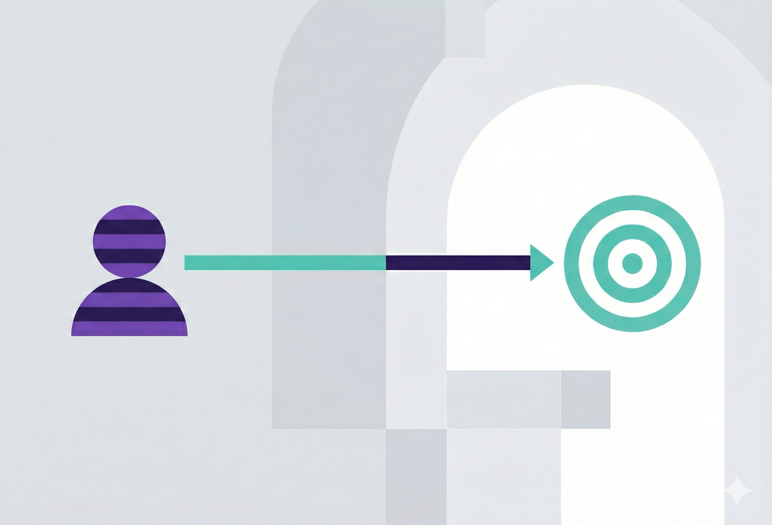 Abstract, minimalist image representing functional UX.