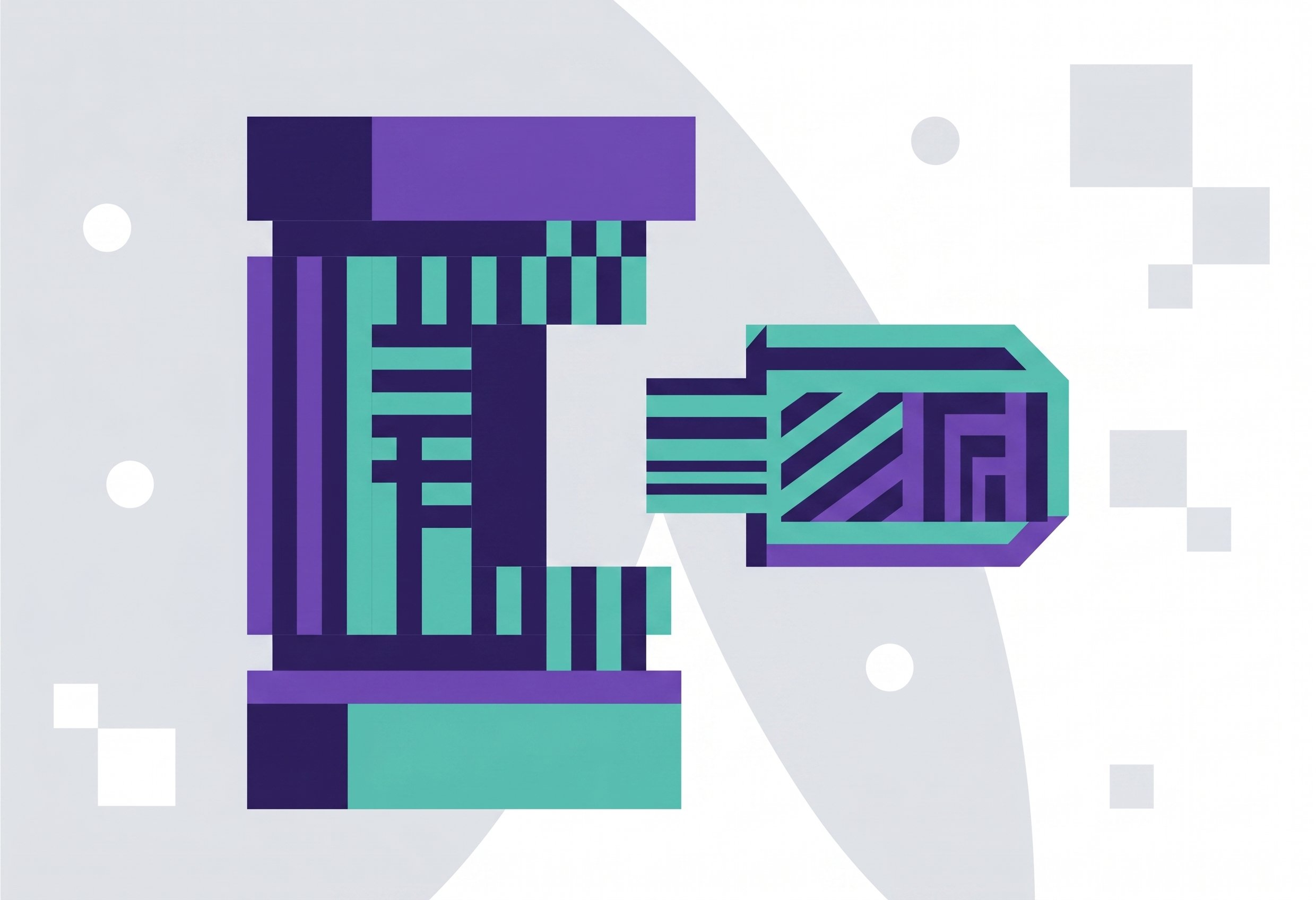 Abstract image representing IT staff augmentation.