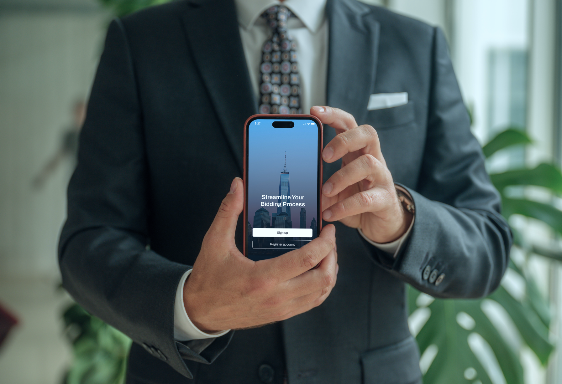Procurement platform app