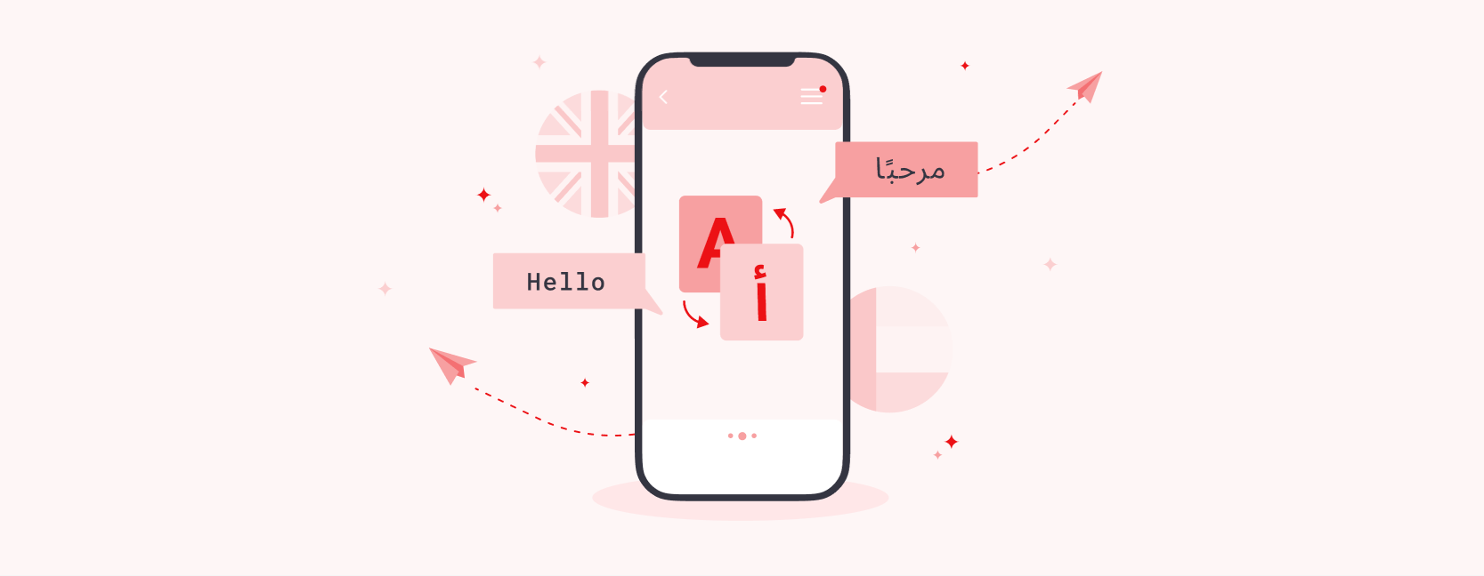 Challenges and Solutions in Developing English-Arabic Applications