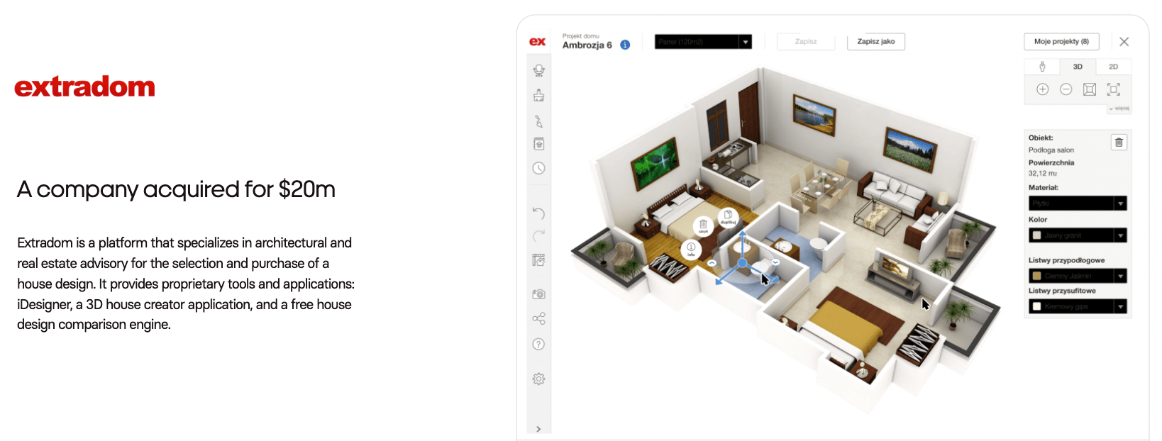 Extradom Vue.js case study