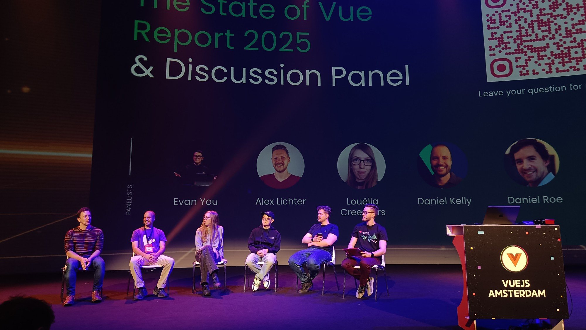 Discussion Panel at Vue.js Amsterdam 