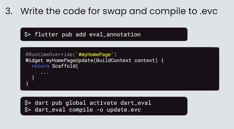 Achieve mobile release independence in Flutter with flutter_eval
