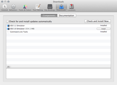 Running older versions of iOS Simulator